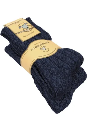 Normani Thermosocken 2 Paar Norweger-ABS-Socken mit Schafwolle (Set, 2 Paar) hoher Schafwollanteil - Verkäufer: