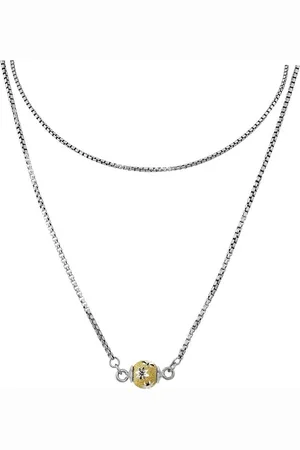 SilberDream Silberkette Kugel Halskette silber gold (Halskette), Halsketten (Kurgel) ca. 45cm, 925 Sterling Silber, vergoldet (Gelbgold - Verkäufer: Fit4Style Silberschmuck - IMPPAC
