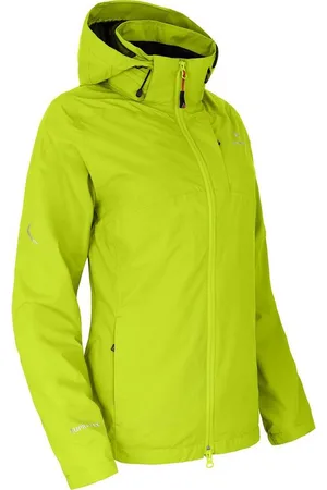 Bergson Regenjacke VALDIVIA Damen Rad-Regenjacke, Netzfutter, 12000 mm Wassersäule, Normalgrößen - Verkäufer: