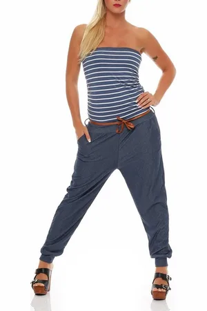 malito more than fashion Jumpsuit 9650 Marine Design Einheitsgröße - Verkäufer: malito