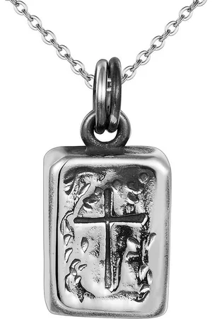Karisma Kette mit Anhänger Damen Edelstahl Collier Anhänger Halskette, - Bible - CSP1004 - Silber - Verkäufer: Schmuck