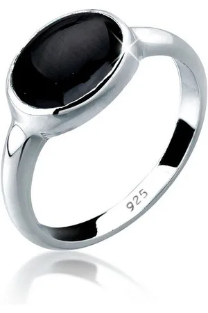Elli Fingerring Onyx 925 Sterling Silber - Verkäufer: JULIE & GRACE GmbH