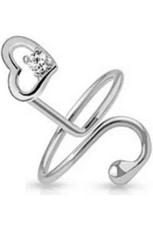 Bungsa Zehenring Zehenring Herz Silber aus Messing Unisex, Zehring Toering - Verkäufer: