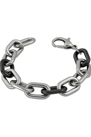 Amello Edelstahlarmband Glieder Armband silber (Armband), Armbänder für Damen Edelstahl (Stainless Steel) - Verkäufer: Fit4Style Silberschmuck - IMPPAC