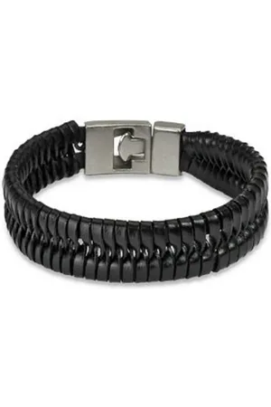 Bungsa Armband Armband T-Verschluss aus Edelstahl Unisex (1 Armband, 1-tlg), Bracelet Armschmuck - Verkäufer: