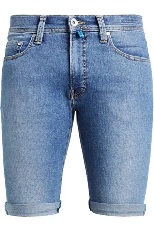 Pierre Cardin 5-Pocket-Jeans FUTUREFLEX SHORTS mid blue used 3452 8880.32 - Verkäufer: Jeans-Manufaktur
