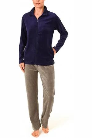 Normann Relaxanzug Damen Hausanzug Homewear Nicky Velvet - 57672 - Verkäufer: Fairway