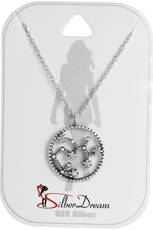 SilberDream Silberkette Sternbild Schütze Halskette (Halskette), Halskette (Sternbild Schütze) ca. 42cm und 45cm, 925 Sterling Silber - Verkäufer: Fit4Style Silberschmuck - IMPPAC
