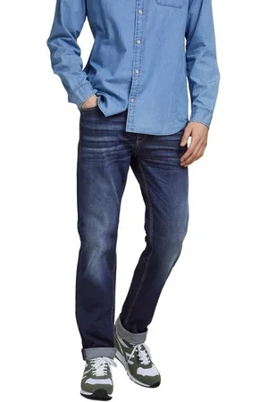 JACK & JONES Straight-Jeans JJICLARK JJORIGINAL JOS 278 Jeanshose mit Stretch - Verkäufer: Jeans-direct