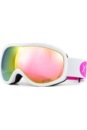 YEAZ Skibrille STEEZE Ski- und Snowboard-Brille pink/weiss, Premium-Ski- und Snowboardbrille für Erwachsene und Jugendliche - Verkäufer: Lifestyle Delights