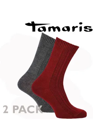 Tamaris Kuschelsocken mit Strukturmuster (Set, 2-Paar, 2 Paare) flauschig und warm - Verkäufer: Meine Strümpfe