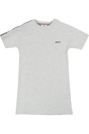 HUGO BOSS Shirtkleid Kleid greymelange - Verkäufer: coolkids-store