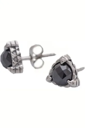 Kingka Paar Ohrstecker Drachenkralle Ohrstecker "Urban Rocks", mit Onyx - Verkäufer: