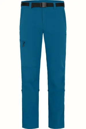 Bergson Outdoorhose REDWOOD Herren Wanderhose, vielseitig, pflegeleicht, Normalgrößen, Saphir - Verkäufer: