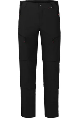Bergson Outdoorhose LEBIKO Doppel Zipp-Off mit T-ZIPP Herren Wanderhose, robust elastisch, Normalgrößen, - Verkäufer: