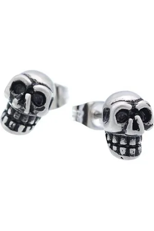 Kingka Paar Ohrstecker Ohrstecker "Totenkopf", matt - Verkäufer: