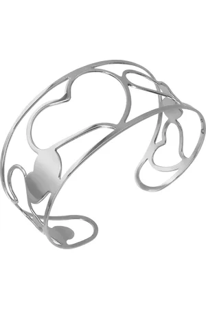 Amello Armspange Herzen Damen Armreif silber (Armspange), Damen Armspange (Herzen) Edelstahl (Stainless Steel), Farbe: silber, s - Verkäufer: Fit4Style Silberschmuck - IMPPAC