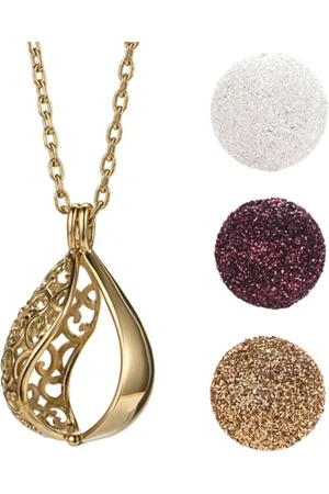 Kingka Kette und Anhänger Set CAGES Stardust Anhänger "Käfig" mit Kette (Set 5-tlg), zum Öffnen und Wechseln - Verkäufer: