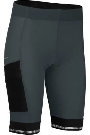 Bergson Fahrradhose SUNDRA COMFORT Bermuda (mit Sitzpolster) Damen Radshorts, bielastisch, tight, Normalgrößen, dunkel - Verkäufer: