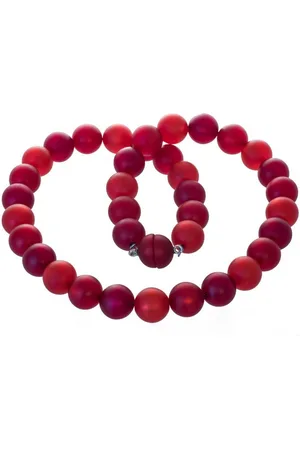 Bella Carina Perlenkette Kette mit Polaris Perlen 14 mm, Magnetverschluss - Verkäufer: