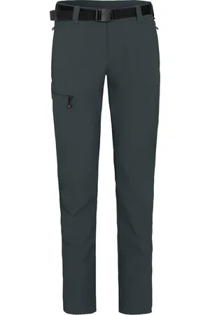 Bergson Outdoorhose MENA (slim) Damen Wanderhose, vielseitig, pflegeleicht, Kurzgrößen, dunkel - Verkäufer: