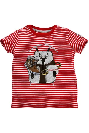 BONDI T-Shirt Gipfelkraxler Trachten Ringel T-Shirt 