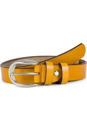 styleBREAKER Ledergürtel Schmaler Unisex Echtleder Gürtel Unifarben (1-St) - Verkäufer: