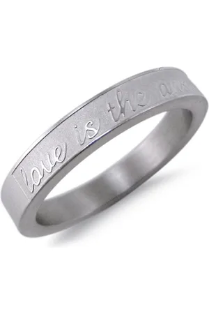 vivance collection Partnerring mit Gravur LYRICS Ring "Love in verschiedenen Sprachen" - Verkäufer: KINGKA