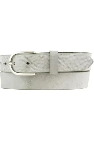 BELTINGER Ledergürtel Damen-Gürtel aus weichem Vollrindleder Vintage-Look 3 cm - Leder-Gürte (1-St) weiches Leder, Gürtelschnalle in Altsilber, Vintage - Verkäufer: Brazil Lederwaren