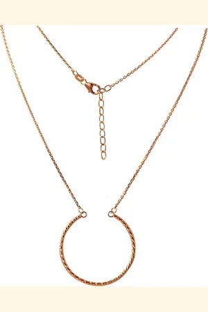 SilberDream Silberkette Anhänger Halskette rose (Halskette), Halsketten (Anhänger) ca. 41,5cm mit 4,5cm Verlängerung, 925 Sterling - Verkäufer: Fit4Style Silberschmuck - IMPPAC