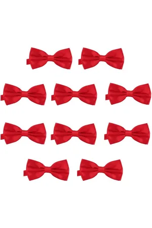 DonDon Fliege Schleifen 12 x 6 cm Junggesellenabschied (Packung, 10-St) bereits gebunden, verstellbar, Seidenlook, 10er-Set - Verkäufer: urban-styles