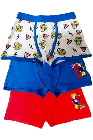 Feuerwehrmann SAM Boxer Fireman Sam 6 x Jungen Boxershorts Unterhose Mega Pack Set Kindershorts Unterwäsche Größe 110 116 122 128 - Verkäufer: coole-fun-t-shirts
