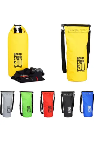 Relaxdays Drybag Ocean Pack 30L wasserdicht, Gelb - Verkäufer: