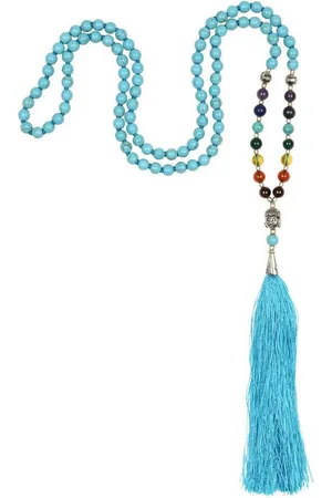 BODHI Perlenarmband Mala 7 Chakren mit Türkis, 108 Perlen - Verkäufer: Bodynova GmbH