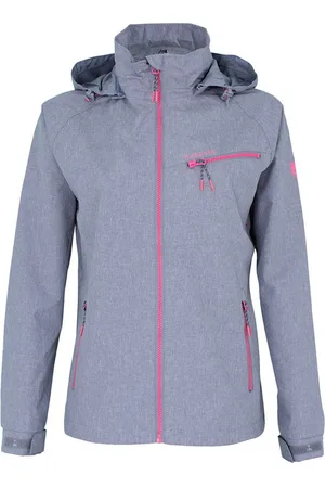 Kjelvik Funktionsjacke Tricia atmungsaktiv, winddicht, wasserabweisend, Kapuze abnehmbar - Verkäufer: Sportwelt Mickan