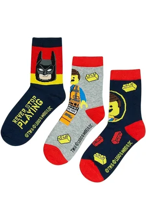 LEGO Wear Feinsocken MOVIE SOCKEN 9 Paar Set Megapack Kindersocken Kniestrümpfe Jungen + Mädchen Strümpfe Gr23 24 25 26 27 28 29 30 - Verkäufer: coole-fun-t-shirts