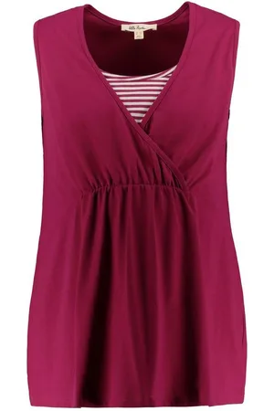 Ulla Popken T-Shirt Bellieva-Top 2er-Pack Umstandsmode doppellagig (2-tlg) - Verkäufer: Popken Fashion Group