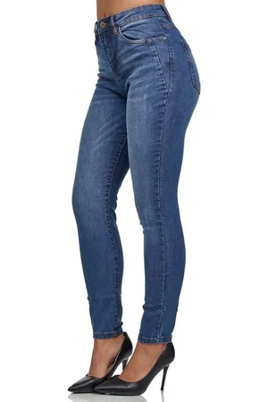Tazzio High-waist-Jeans F107 Damen Skinny Fit Jeanshose - Verkäufer: