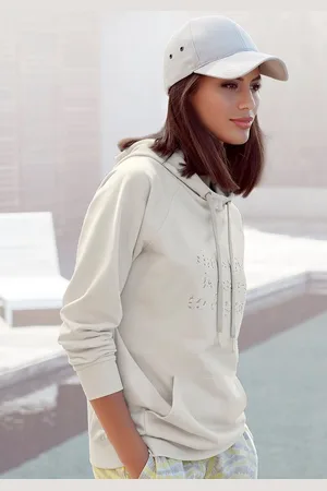 Lascana Hoodie mit Statement Druck, Loungeanzug