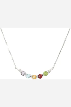 vivance collection Kette mit Anhänger colourful gemstones