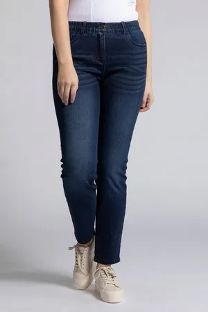 Ulla Popken Stretch-Hose Skinnyjeans Sarah schmale 5-Pocket-Form High Waist - Verkäufer: Popken Fashion Group