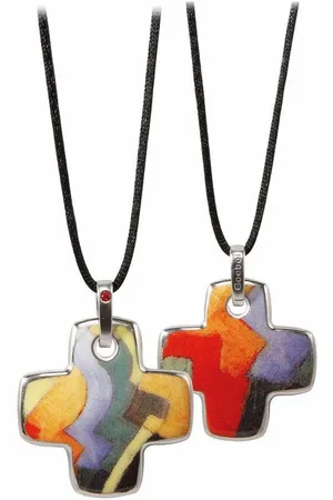 GOEBEL Kette mit Anhänger Farbige Formen A.Macke Artis Orbis - Verkäufer: Ambiente-3000