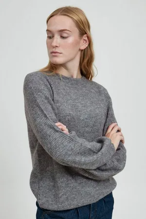 B YOUNG Strickpullover BYMONALISE JUMPER - 20810774 Strickpullover mit Ballonärmeln - Verkäufer: meinemarkenmode