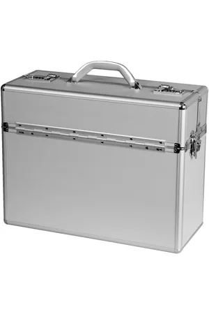 Alumaxx Pilotenkoffer Alpha, silber, 0 Rollen, Reisegepäck, Businesskoffer aus Aluminium
