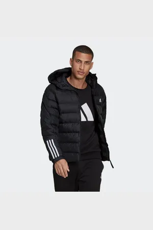 adidas Steppjacke ITAVIC 3STREIFEN MIDWEIGHT HOODED