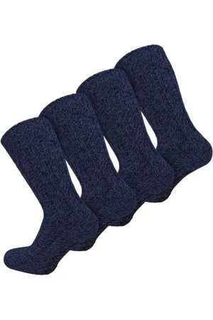 Normani Thermosocken 4 Paar Norweger-ABS-Socken mit Schafwolle (4 Paar) hoher Schafwollanteil - Verkäufer: