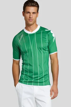 Kappa Fußballtrikot Arezzo Trikot Sportshirt mit Längsstreifen und Kontrasteinfassungen - Verkäufer: Sportwelt Mickan