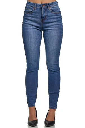 Tazzio High-waist-Jeans F101 Damen Skinny Fit Jeanshose - Verkäufer: