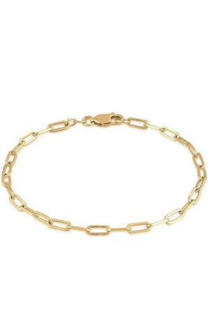 Elli Gliederarmband Glieder Oval Basic Chunky Chains Optik 925 Silber - Verkäufer: JULIE & GRACE GmbH