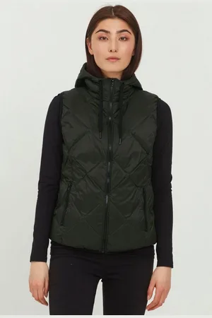 B YOUNG Steppweste BYAMALIA WAISTCOAT - 20810091 Steppweste mit Kapuze - Verkäufer: meinemarkenmode